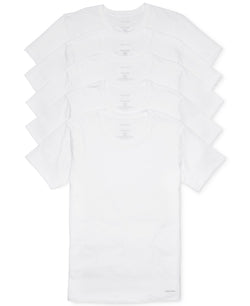 Calvin Klein 5-Pack Cotton Classics Crew Neck Undershirts thumbnail 1