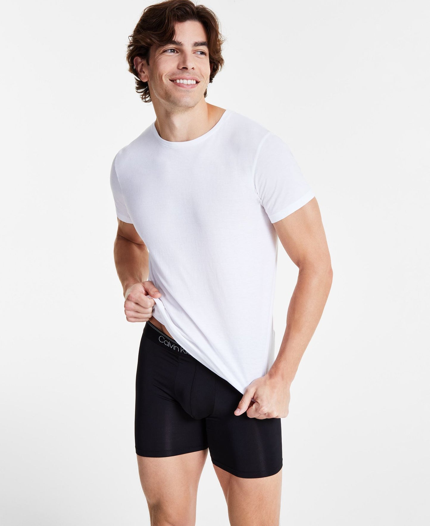 Calvin Klein 5-Pack Cotton Classics Crew Neck Undershirts