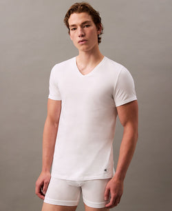 Calvin Klein 5-Pack Cotton Classics V-Neck T-Shirts thumbnail 4