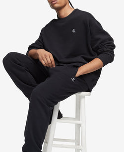Calvin Klein Archive Logo Fleece Joggers Black Beauty thumbnail 2