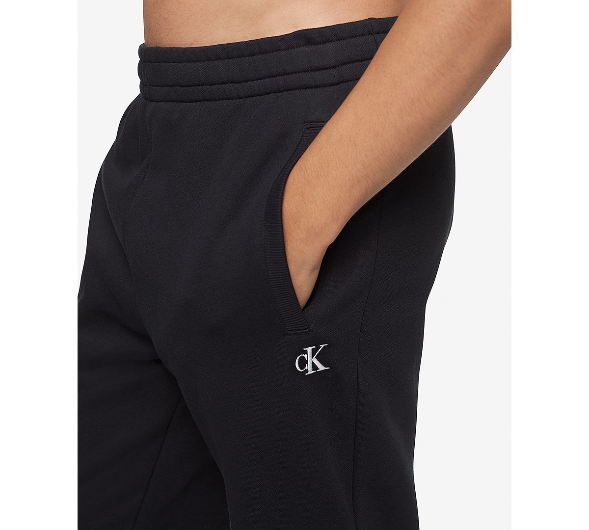 Calvin Klein Archive Logo Fleece Joggers Black Beauty