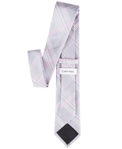 Calvin Klein Ari Plaid Tie - Silver/pink silver,pink thumbnail 4