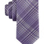Calvin Klein Ashland Plaid Tie - Purple