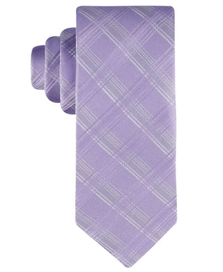 Calvin Klein Ben Plaid Tie