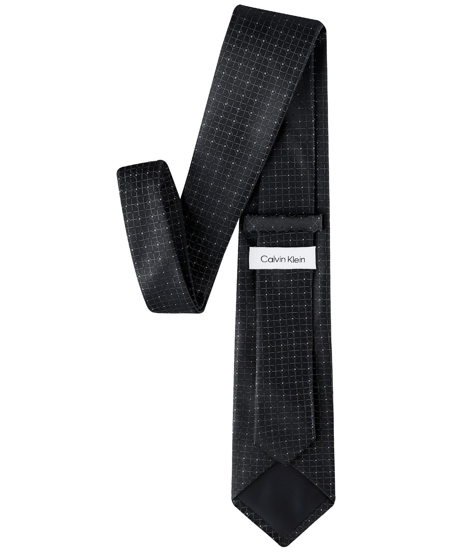 Calvin Klein Chelsea Grid-Dot Tie