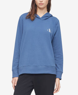 Calvin Klein Ck One Plus French Terry Lounge Hoodie Seashore Blue thumbnail 1