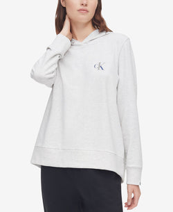 Calvin Klein Ck One Plus French Terry Lounge Hoodie Snow Heather thumbnail 1