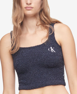 Calvin Klein Ck One Plush Lounge Tank Blue Shadow thumbnail 1