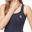 Calvin Klein Ck One Plush Lounge Tank Blue Shadow