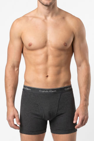 Calvin Klein Dark Gray Boxer Briefs NB4003