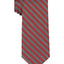 Calvin Klein Heathered Striped Tie Rouge