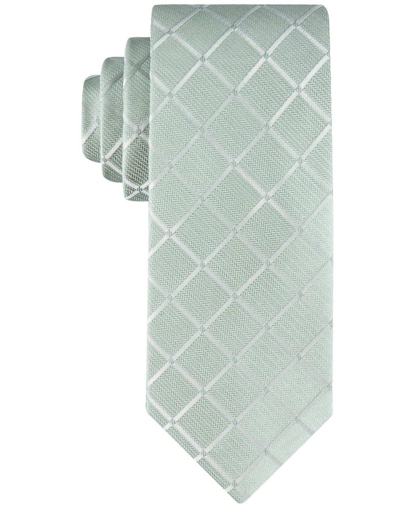Calvin Klein Herringbone Grid Tie