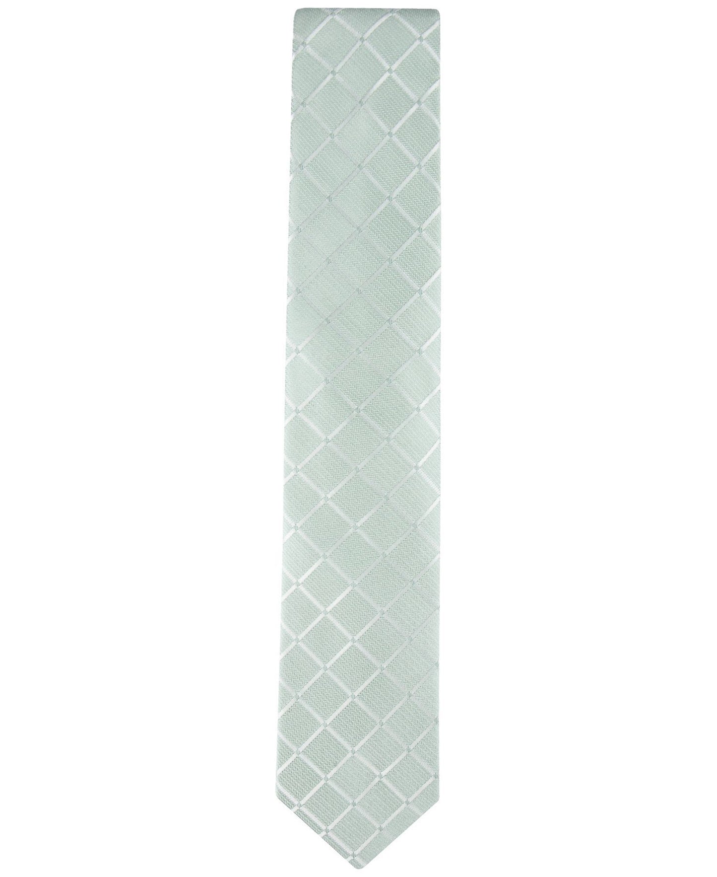 Calvin Klein Herringbone Grid Tie