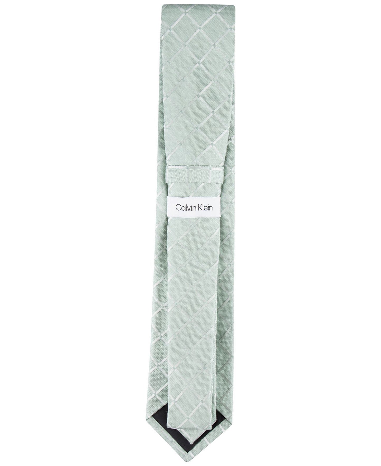 Calvin Klein Herringbone Grid Tie