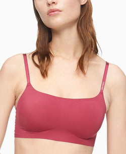 Calvin Klein Invisibles Comfort Lightly Lined Retro Bralette Qf4783 Rebellious thumbnail 1