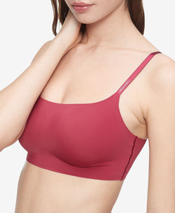 Calvin Klein Invisibles Comfort Lightly Lined Retro Bralette Qf4783 Rebellious thumbnail 3