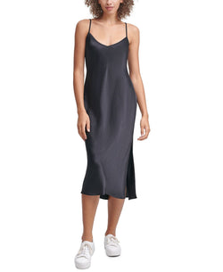 Calvin Klein Jeans Slip Dress Black thumbnail 1