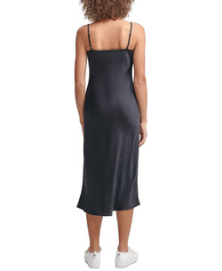 Calvin Klein Jeans Slip Dress Black thumbnail 2