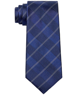 Calvin Klein Jewel Linear Grid Tie Dark Blue thumbnail 2