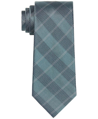 Calvin Klein Jewel Linear Grid Tie Meadow