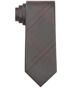 Calvin Klein Open Grid Tie Gray Multi thumbnail 2