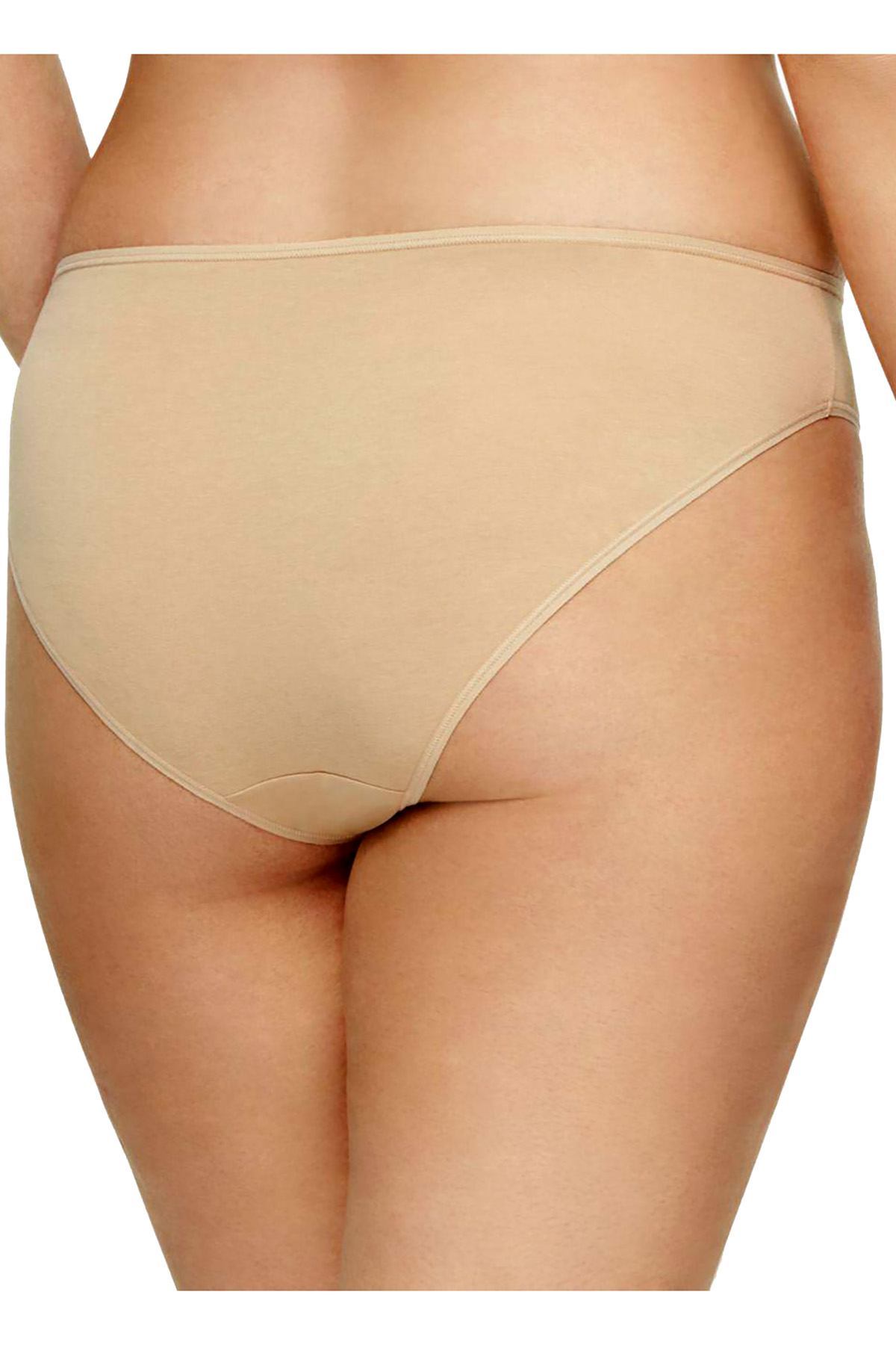 Calvin Klein PLUS Bare-Nude Cotton Form Bikini Brief