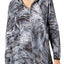 Calvin Klein Performance Black Mustique Printed Packable Hooded Jacket