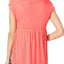 Calvin Klein Performance Energy Pink Gathered-Back Top