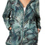 Calvin Klein Performance Laurel Mustique Printed Packable Hooded Jacket