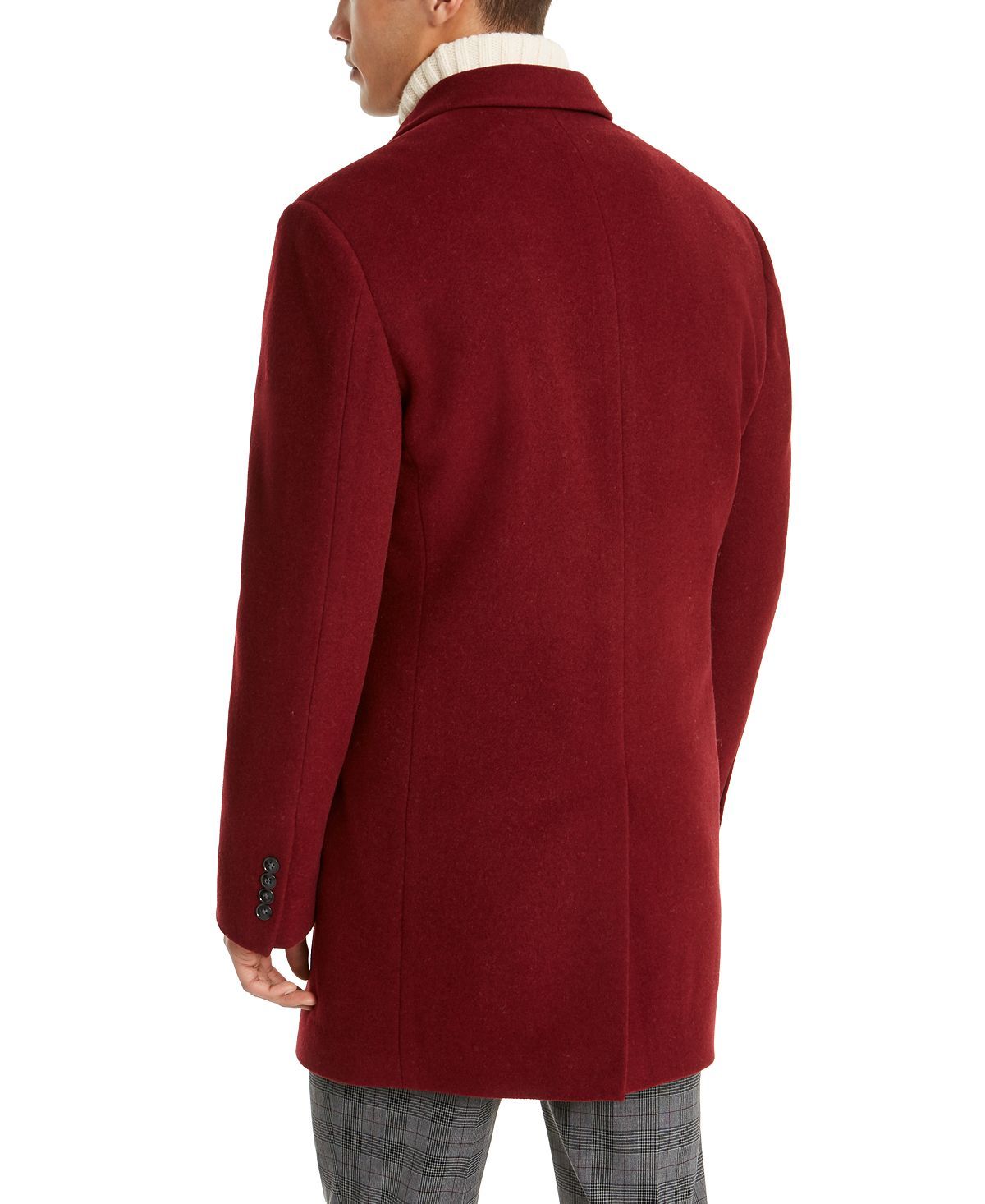Calvin Klein Prosper X-fit Overcoat Monarch Red