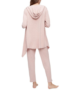 Calvin Klein Pure Lounge Jogger Qs6683 Fresh Pink Heather thumbnail 2