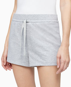 Calvin Klein Reconsidered Comfort Lounge Sleep Shorts Grey Heather thumbnail 1