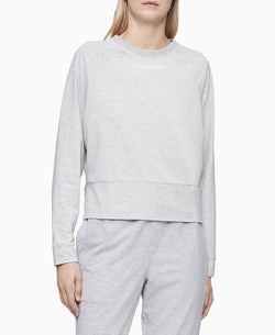 Calvin Klein Reconsidered Comfort Lounge Sweatshirt Grey Heather thumbnail 1