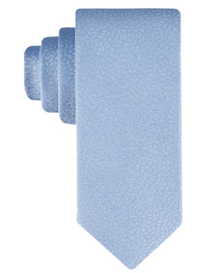 Calvin Klein Regular Fit Tie Necktie One Size Blue Bonnie Floral