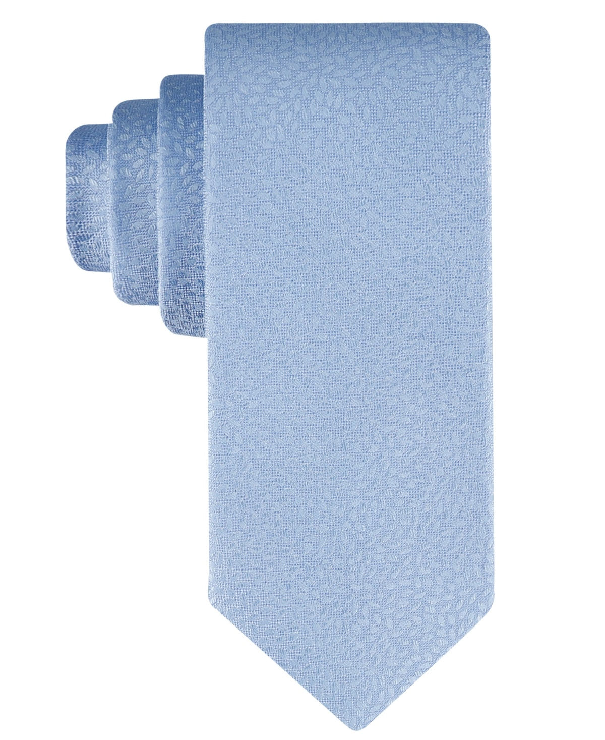 Calvin Klein Regular Fit Tie Necktie One Size Blue Bonnie Floral