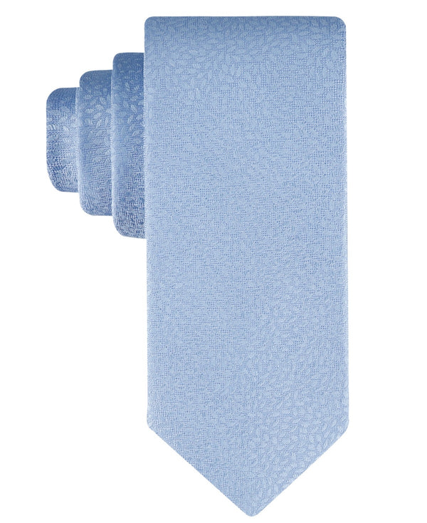 Calvin Klein Regular Fit Tie Necktie One Size Blue Bonnie Floral