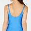 Calvin Klein Ruched Tummy-control Tankini Top Azure Blue