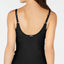 Calvin Klein Ruched Tummy-control Tankini Top Black
