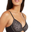 Calvin Klein Seductive Comfort Running Leopard Demi Bra Qf5390 Black