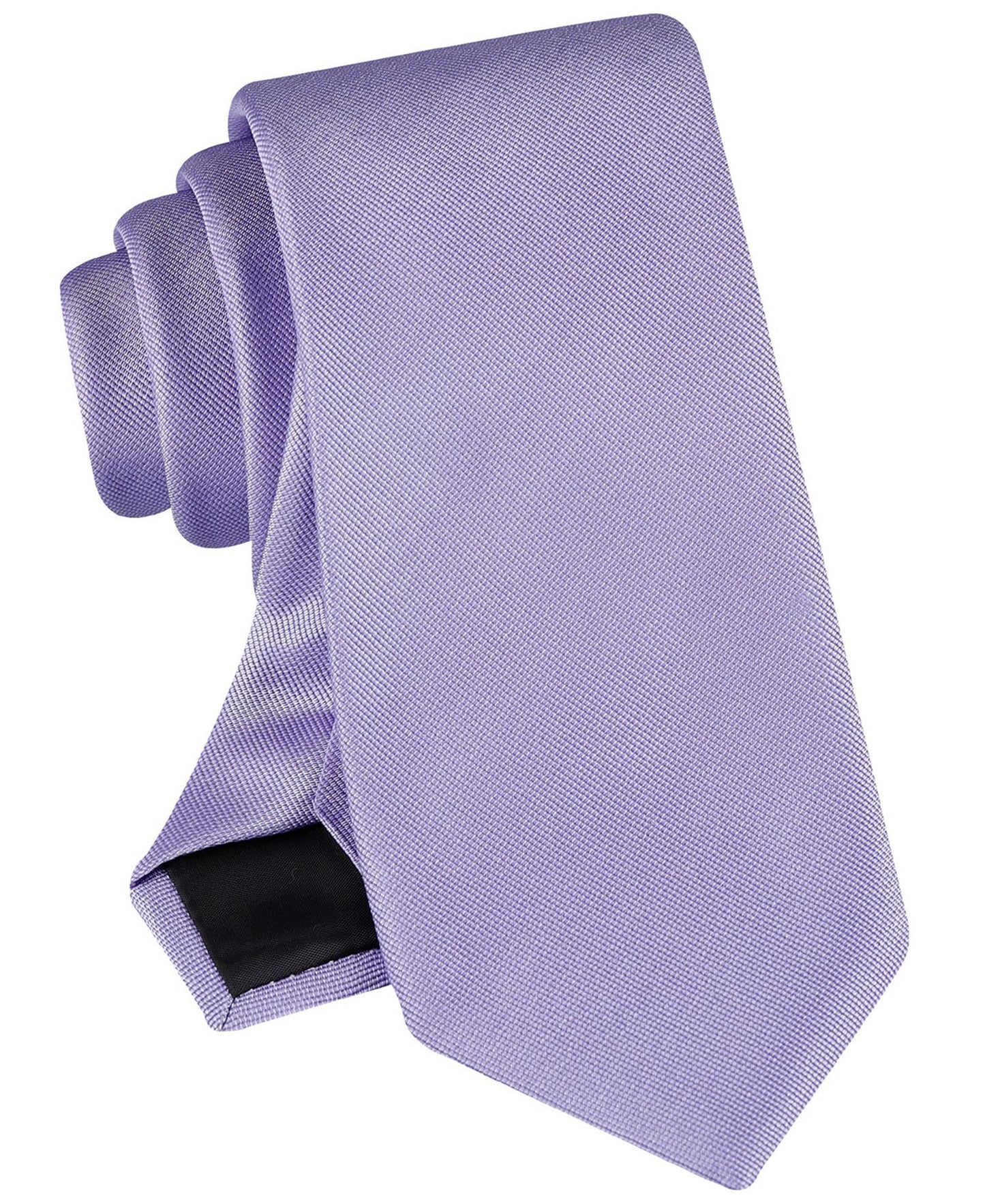 Calvin Klein Silver-Spun Solid Tie