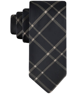 Calvin Klein Stitch Plaid Tie thumbnail 1