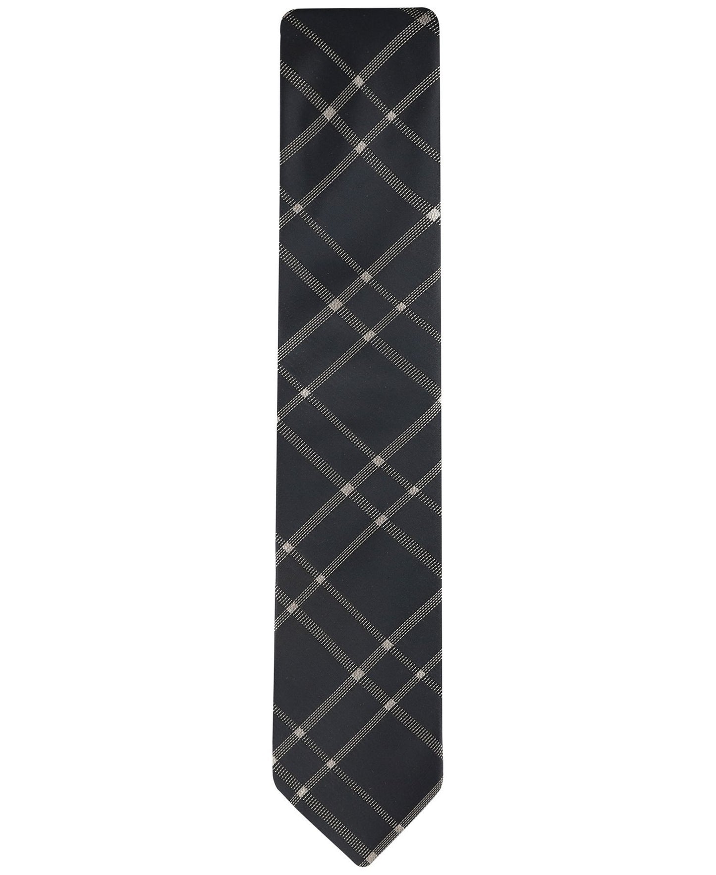 Calvin Klein Stitch Plaid Tie