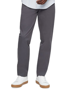 Calvin Klein Straight-fit Stretch Chino Pants Gray Pinstripe thumbnail 1