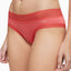 Calvin Klein Striped-waist Hipster Underwear Qd3672 Punch Pink