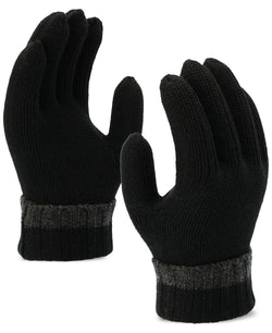 Calvin Klein Tipped Cuffed Beanie & Gloves Set thumbnail 3