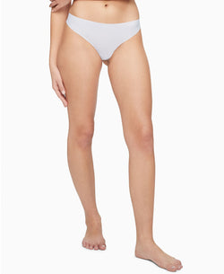 Calvin Klein Wo Invisibles Thong Underwear D3428 Polished Blue thumbnail 1