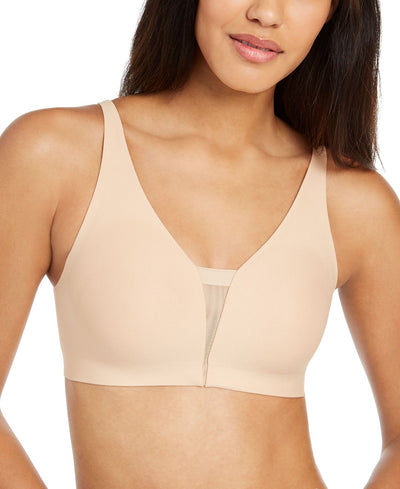 Calvin Klein Wo Invisibles Wirefree Unlined Bralette Qf5380 Bare