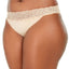 Calvin Klein Wo Lace-trim Seductive Comfort Bikini Underwear Qf5660 Bare