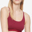 Calvin Klein Wo Pure Ribbed Unlined Bralette Qf6438 Rebellious