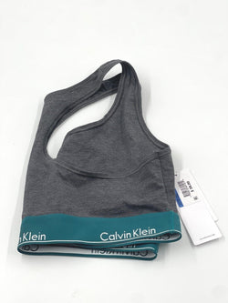 Calvin Klein Womens Scoop Back Bralette gray thumbnail 4